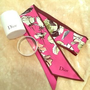 Silk Twilly by Christian Dior